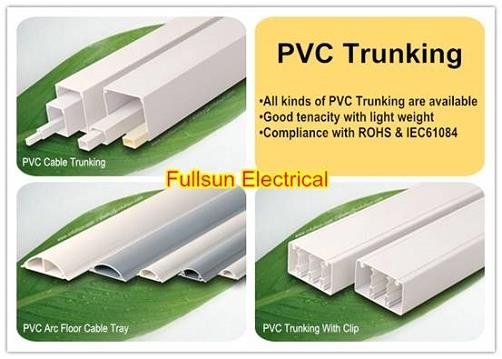 PVC Cable Compartment Trunking