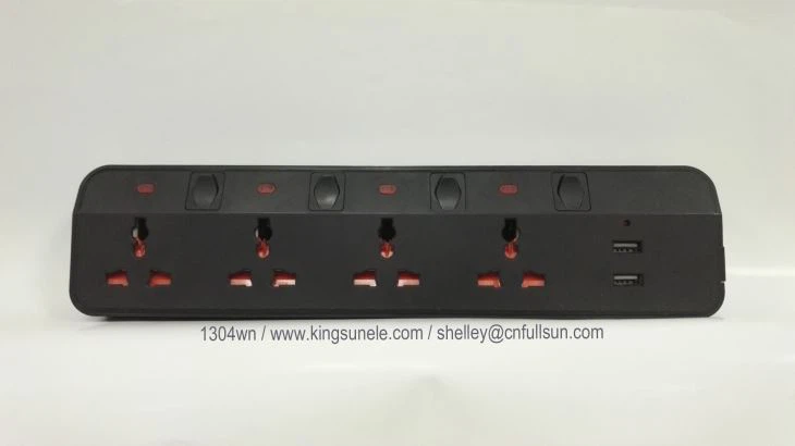 이중 USB를 갖춘 4 웨이 확장 리드