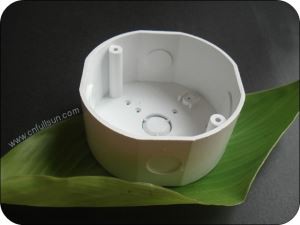 PVC 스위치 박스 단일 갱 영국 표준