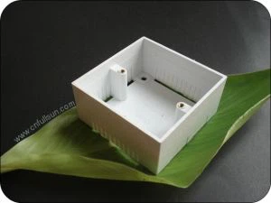 PVC 스위치 박스 매끄러운 표면 난연성